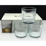 Paşabahçe 520254 3Lü Rain 300Cc/10Oz Viski Bardağı