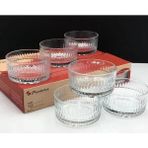Paşabahçe 530122 Rain Cam Kase 300CC 4'lü - Şeffaf - Yok