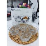 Paşabahçe 530146 Cam Kase Takımı Frezya 6'lı Servis Kasesi Çerezlik - 175 ml
