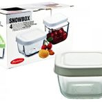Paşabahçe 53223 Snowbox 4 Tane Kapaklı Küçük Kase