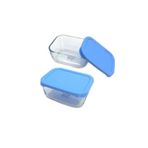 Paşabahçe 53733 2'li Mavi Kapaklı Snowbox Saklama Kabı
