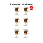 Paşabahçe 55141 İrish 6'lı Kulplu Latte Bardak