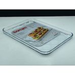 Paşabahçe 590066 Borcam Tepsi 1025 cc 33,4X24,4X2 cm - Şeffaf - 33 cm