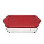 Pasabahce 59034 1950Cc/65Oz Kare Silikon Kapakli Borcam