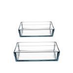 Paşabahçe 59314-59304 Borcam Premium Kare Tepsi Set