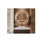 Paşabahçe 60 Çap Ledli Kumlamali Lavabo & Banyo Aynasi