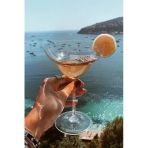 Paşabahçe 66120 Kristal Nude Vintage 6 Lı Margarita Bardağı 400Cc