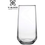Paşabahçe 6'lı V-Block Antimicrobial Allegra Meşrubat Bardağı