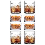 Paşabahçe-8 Parça Timeless Viski Keyfi Seti - 4 Viski Bardağı 345cc 4 Çerezlik Kase 530040