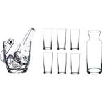 Paşabahçe 9 Parça Rakı Bardağı ve Buz Kovası Seti