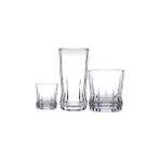 Paşabahçe 950082 6'lı 18 Parça Cam Gaia Su Bardak Takımı Şeffaf Desensiz Kulpsuz 6'lı Set