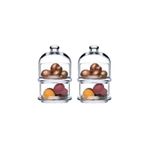 Paşabahçe 96985 2'li Villa Patisserie Kapaklı Servis Kasesi (167CC_90CC)