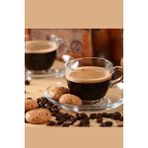Paşabahçe 97984 Espresso Fincan-Türk Kahve Fincan Takımı 6'lı 90 cc - Şeffaf