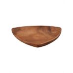 Paşabahçe Ahşap Üçgen Küçük Servis Tabağı Tekli 20 cm