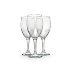 Paşabahçe Amber Şarap Kadehi 365Cc 6X20Cm 3 Lü 440265 Şeffaf