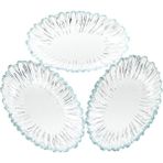 Paşabahçe Aurora 3 Lü Servis Tabağı 15 x 10 cm