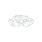 Paşabahçe Aurora 3'lü Servis Tabağı - 15 Cm