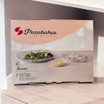 Paşabahçe Aurora Kayık Tabağı Seti - 10 Parça Kahvatılık Meze Sunumluk Seti Kutulu - 500 ml - Şeffaf
