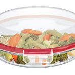 PAŞABAHÇE BAKE&STORE SAKLAMA KABI 1840 CC T A CONTA LSR KIRMIZI 1 OFSET TANITIM KARTI 6 PAŞABAHÇE