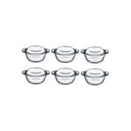 Paşabahçe Basic Mini Saklama Kabı 6' lı Takım 97343 Beyaz