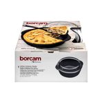 Paşabahçe Borcam Black Kapaklı Yuvarlak Tencere