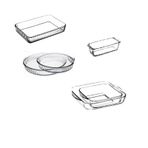 Paşabahçe Borcam Fırın Tepsisi - 6 Lı Borcam Set