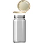 Paşabahçe Cam Kavanoz 244 cc Baharatlık 12 Adet Baharat Kavanozu - Gold - 244 ml