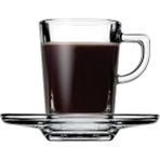 Paşabahçe Carre 72 cc 6 Kişilik Espresso ve Kahve Fincanı Takımı