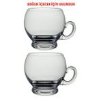 Paşabahçe El İmalatı Kristal 2 Li Ayran Maşrapası Kupa Bardak 12661(Sıcağa dayanaklı değilidir)