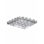 Paşabahçe El Yapımı Cam Kare Zeytin Tabağı Tekli 14 cm