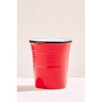 Paşabahçe Electrum Kırmızı Seramik Espresso Bardağı, Espresso Fincanı, 1 Adet