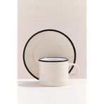 Paşabahçe Electrum Seramik Espresso Fincanı Kemik
