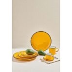 Paşabahçe Electrum Seramik Pasta Tabağı Sarı 1 Adet