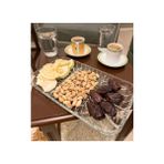 Paşabahçe Elegant Dikdörtgen Bölmeli Servis Tabağı 1 Adet.