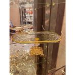 Paşabahçe Elta Collection Paşabahçe Timeless Baton Metal Ayaklı Gold Sunumluk - Sunumluk Kase Timeless Serisi
