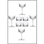Paşabahçe Elysia 440436 4’Lü Kadeh &Amp; Elysia 530038 4’Lü Kase Set Fma91191 Fma01607 276