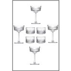 Paşabahçe Elysia 440436 4’lü Kadeh & Elysia 530038 4’lü Kase Set FMA91191 FMA01607 276