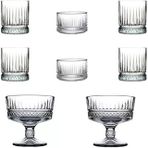 Paşabahçe Elysia 8 Parça Meşrubat Bardağı Çerezlik Dondurmalık Kase Set