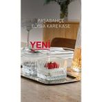 Paşabahçe Elysia Kare Magnolia Kasesi - 12 Li Çok Amaçlı Kase Çerezlik Şeffaf