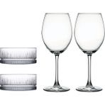 Paşabahçe Enoteca Şarap Kadehi - Elysia Çerezlik Seti 4 Parça - 4 Adet - 615 ml - Şeffaf