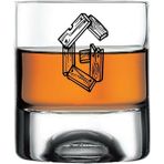 Paşabahçe G Harfi Yazılı Holiday Viski Bardağı - Şeffaf - 205 ml