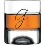 Paşabahçe G Harfli Yazılı Çıkmayan Baskılı Viski Bardağı Kadehi - Şeffaf - 205 ml