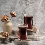 Paşabahçe G4 6'lı Kulplu Çay Bardağı