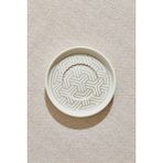 Paşabahçe Geometrik Porselen Çay Tabağı Silver, Çay Tabağı, 1 Adet