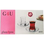 Paşabahçe Glass You Misis 12 Parça Çay Seti