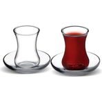 Paşabahçe Glass4You 6 Kişilik 12 Parça Hatıra Çay Seti
