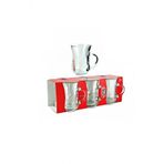 Paşabahçe Glass4you Lina 6'lı Kulplu Çay Bardağı