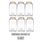 Paşabahçe Homemade 5 Lt Turşu Erzak Kavanozu-6 Adet
