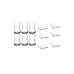 Paşabahçe İnce Belli Çay Takımı Seti Bardak Seti Takımı 12 Prç.