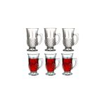 Paşabahçe İstanbul 6'lı Kulplu Bardak Çay Fincanı